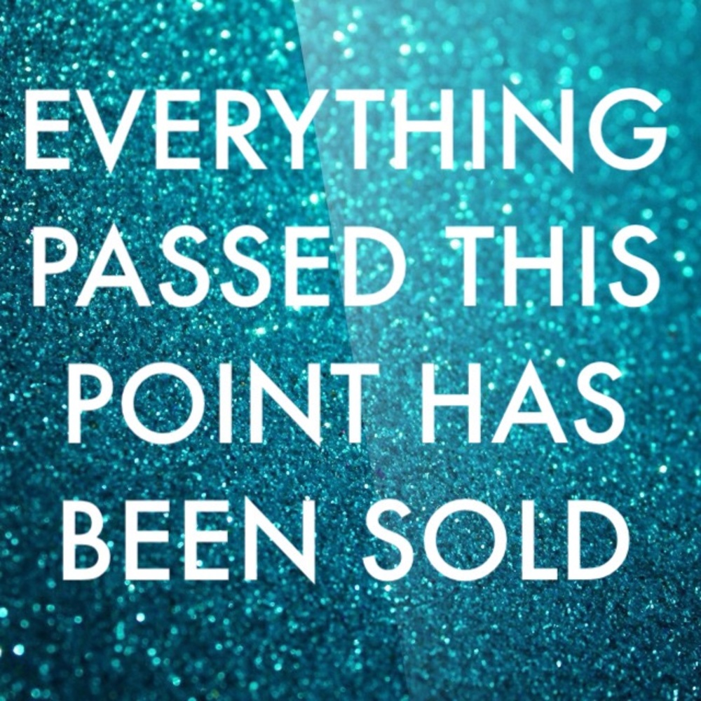 ⚠️ SOLD PASSED THIS POINT ⚠️